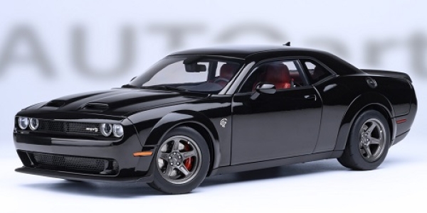 71765 Dodge Challenger SRT Superstock 2023 (Pitch Black) 1:18